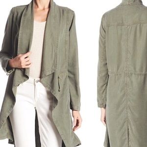 Olive Anorak Duster